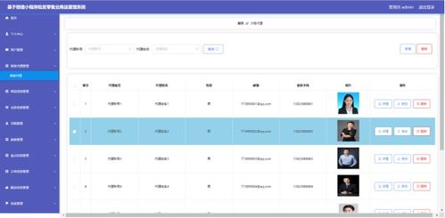 微信小程序spring boot批发零售业商品管理进销存储系统