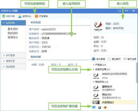 即时通讯聊天与网站深度结合 wif应用框架